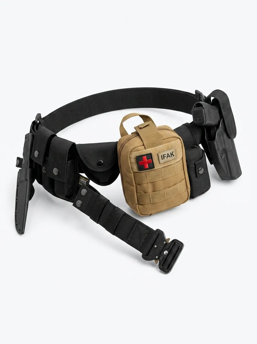 Duty Belt, Holster & Medical Kit